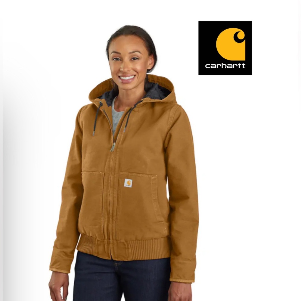 Carhartt Women's Loose Fit Washed Duck Active Jacket XXL